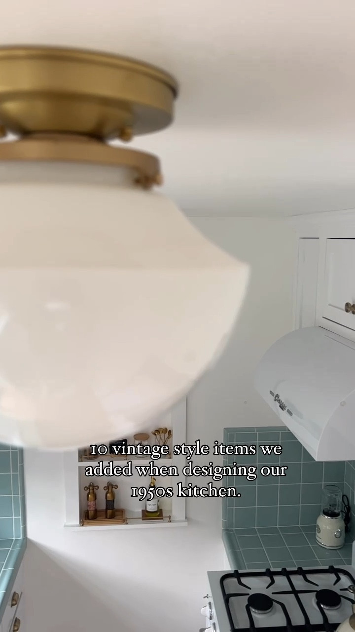 10 vintage style items we incorporated into our 1950s kitchen. 

#LTKstyletip #LTKVideo #LTKhome