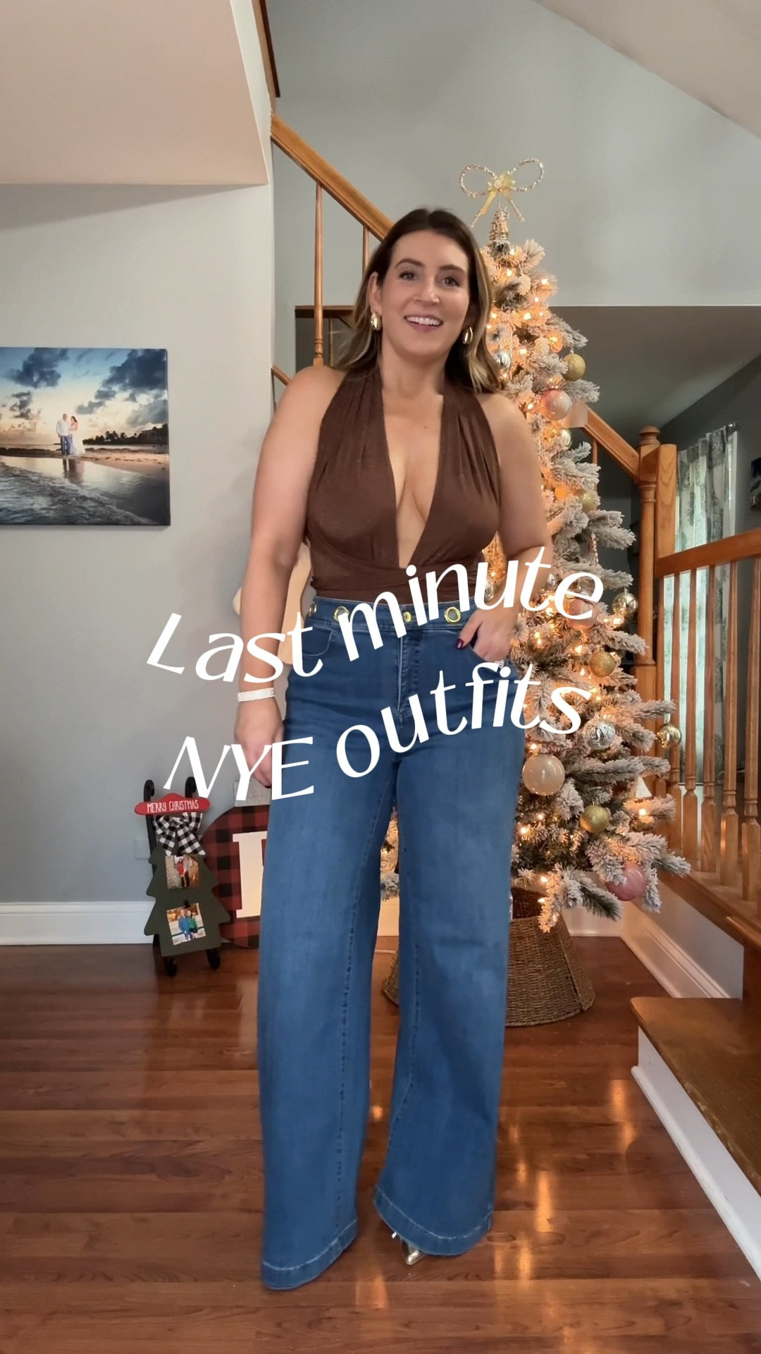Last Minute NYE Outfits, New Years Eve outfit ideas, holiday outfits, date night outfits, Amazon outfits, Amazon fashion, sexy bodysuit, wide leg jeans, easy outfits 


#LTKWatchNow #LTKSaleAlert #LTKFindsUnder50