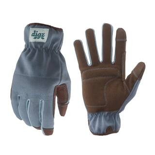 Digz Women's Small Duck Canvas Garden Gloves 78975-010 - The Home Depot | The Home Depot