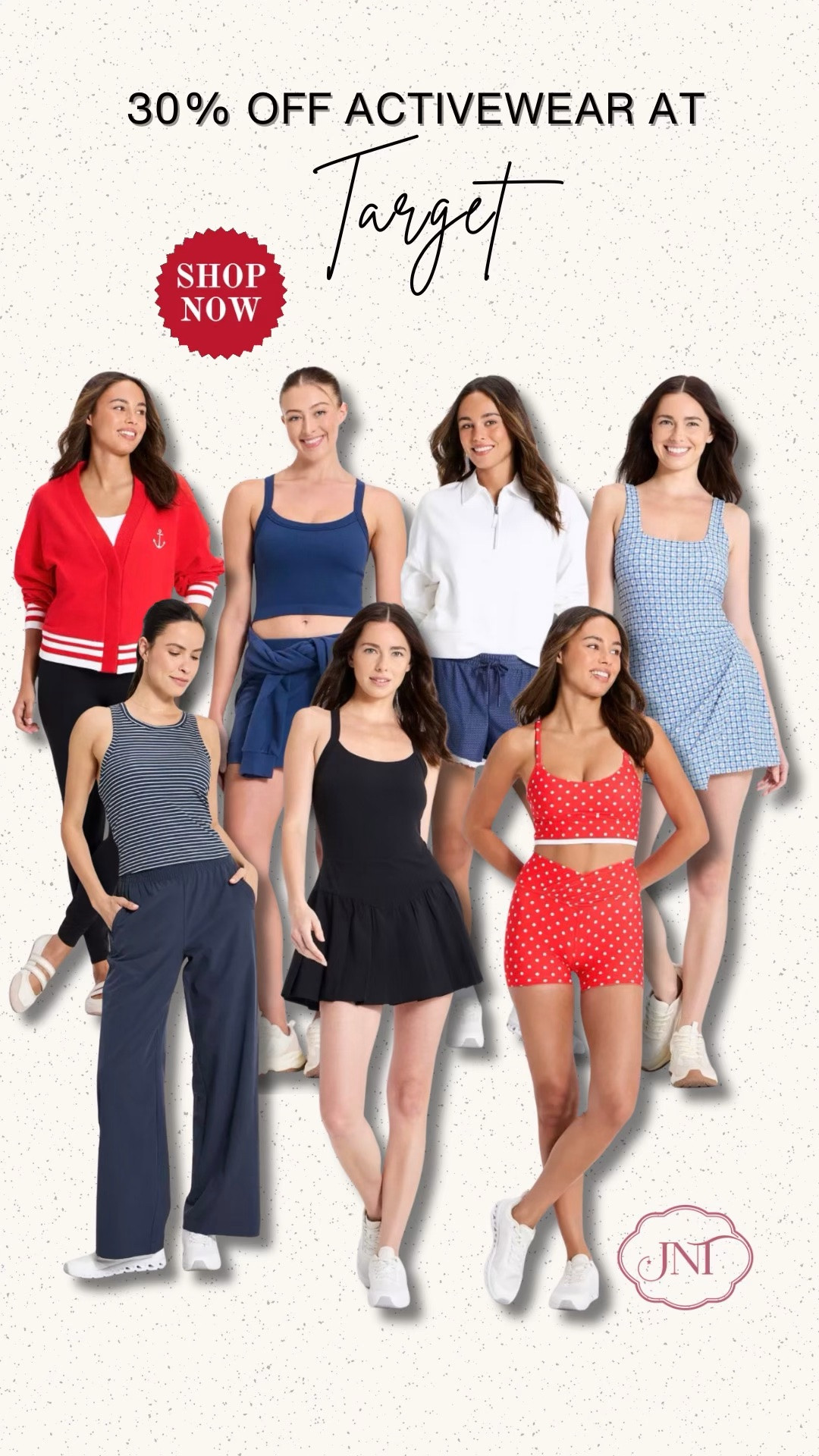 Save 30% on select women’s activewear at Target today through Saturday. 

#active #workoutclothes

#LTKfitnessgoals #LTKActive #LTKSaleAlert