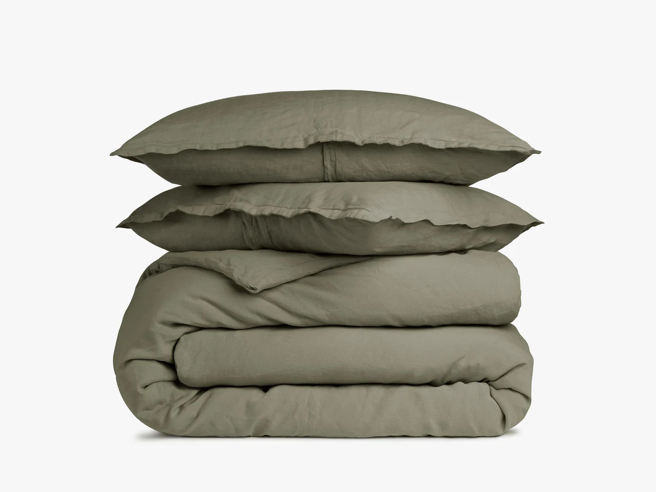Linen Duvet Cover Set - Bone K/CK | Parachute