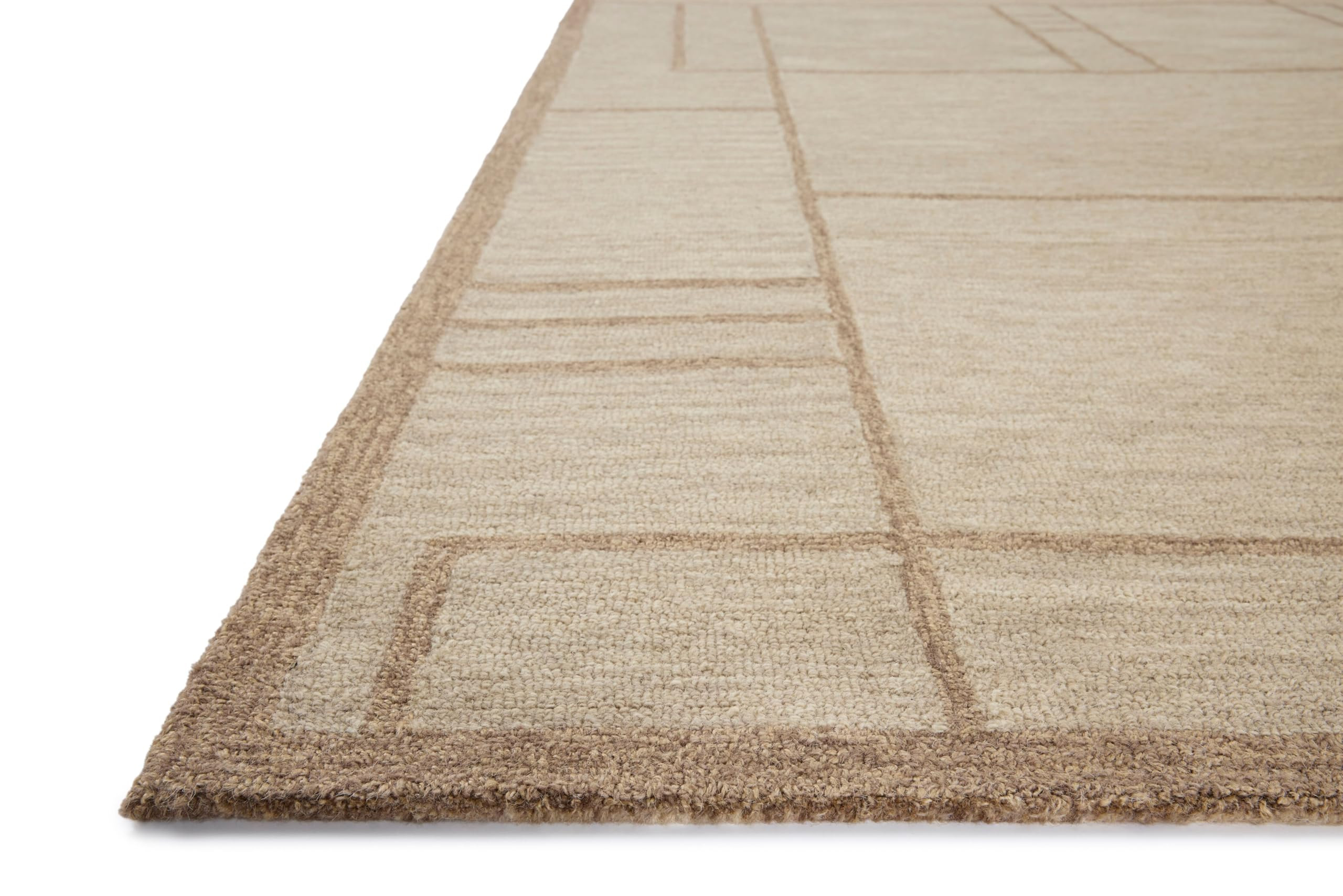 Loloi Jeremiah Brent Barrow Collection BAR-04 Beige/Taupe 2'-6" x 9'-9" Runner Rug | Amazon (US)