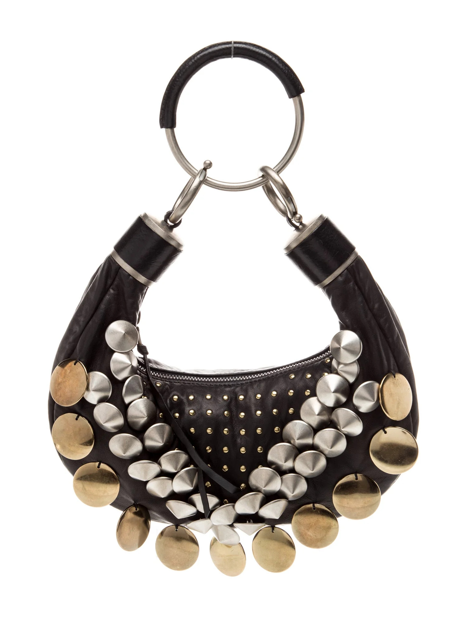 Chloé Leather Top Handle Bag - Black Handle Bags, Handbags - CHL376907 | The RealReal | The RealReal
