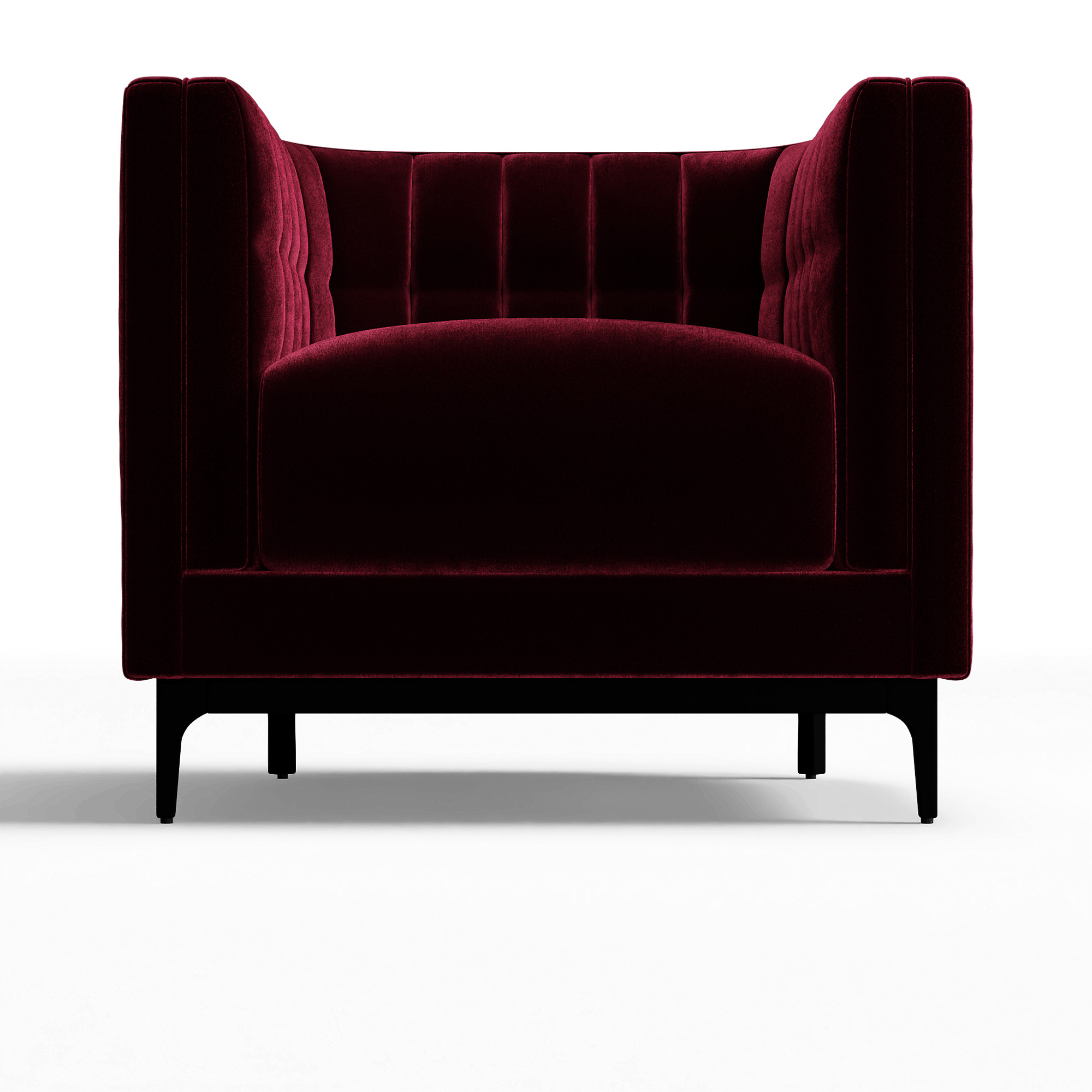 Ambroise Chair Luca Oxblood | CB2 | CB2