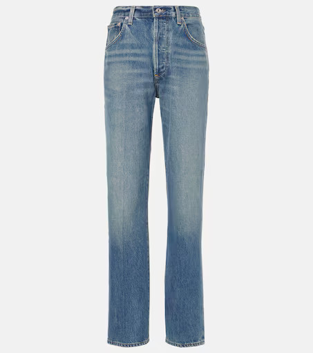 Baretta high-rise straight jeans | Mytheresa (US/CA)