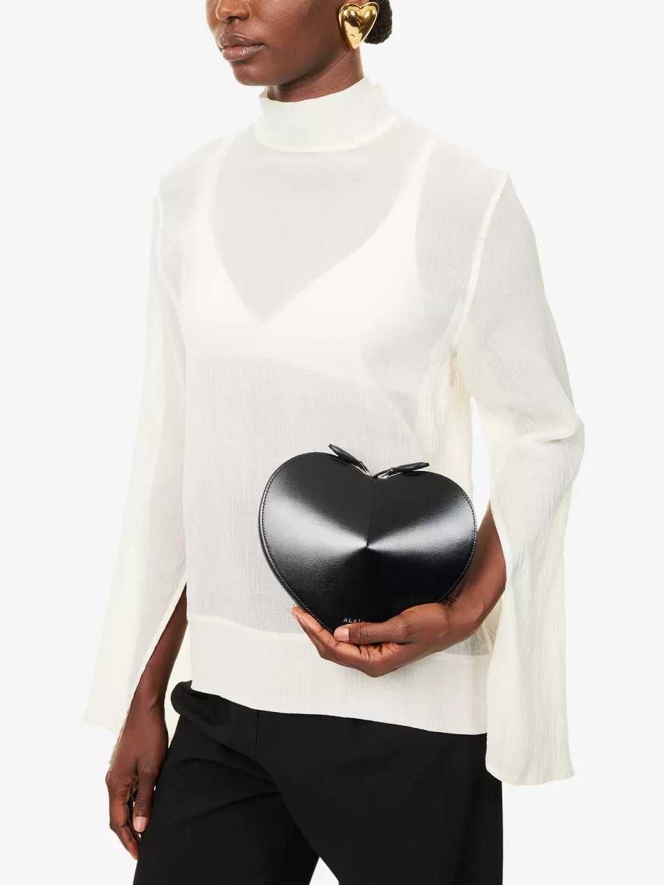 Le Coeur leather cross-body bag | Selfridges