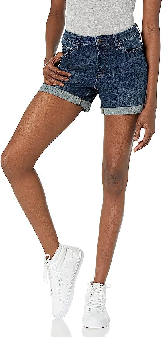 Amazon Essentials Women's 4" Denim Short | Amazon (US)