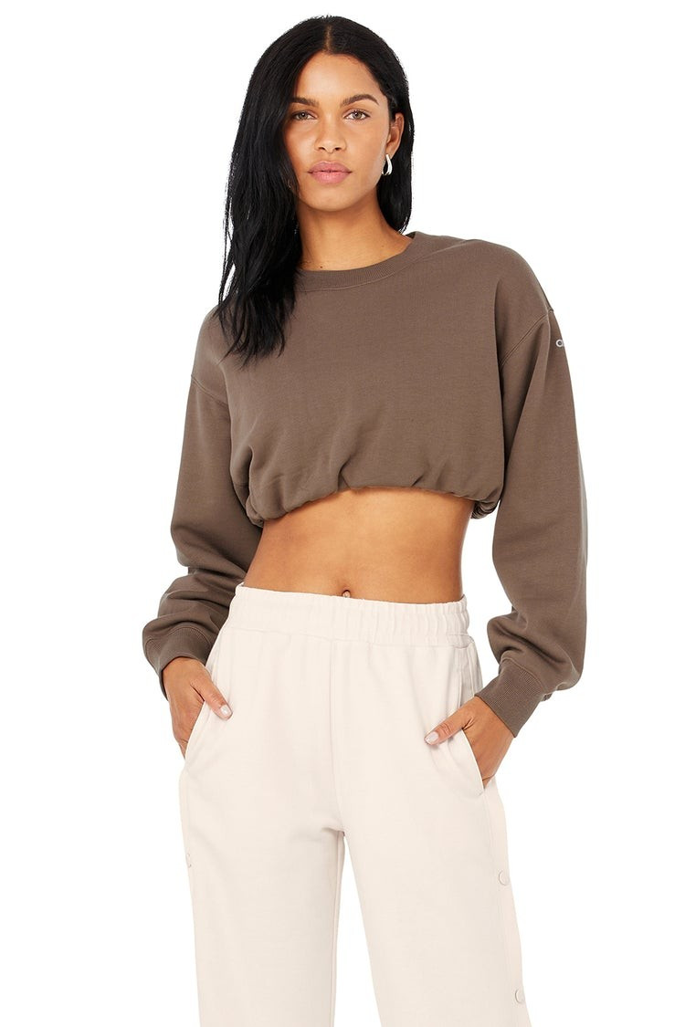 Devotion Crew Neck Pullover | Alo Yoga (US)