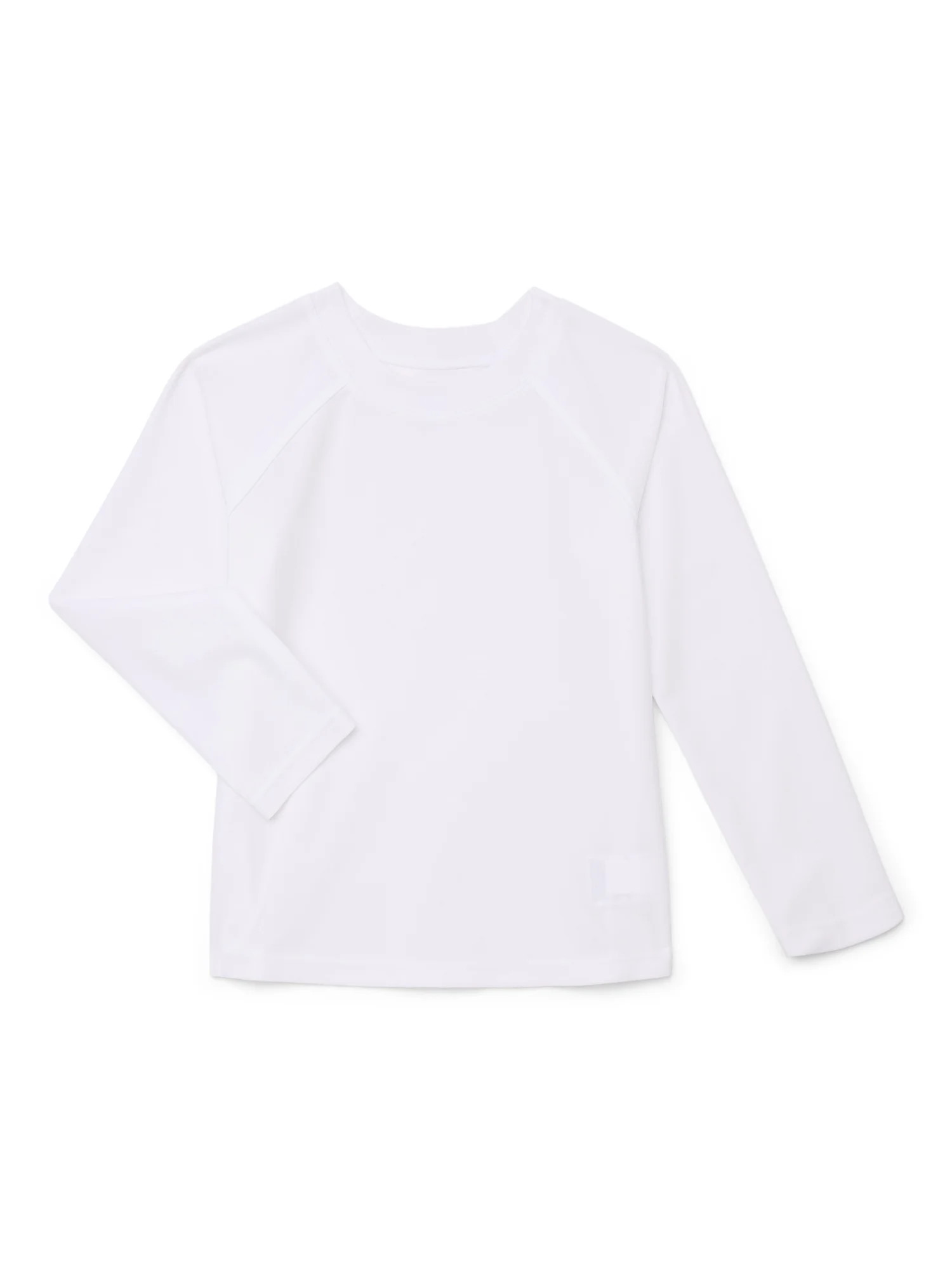 Wonder Nation Baby and Toddler Boys Swim Rash Guard with Long Sleeves, Size 12M-5T | Walmart (US)