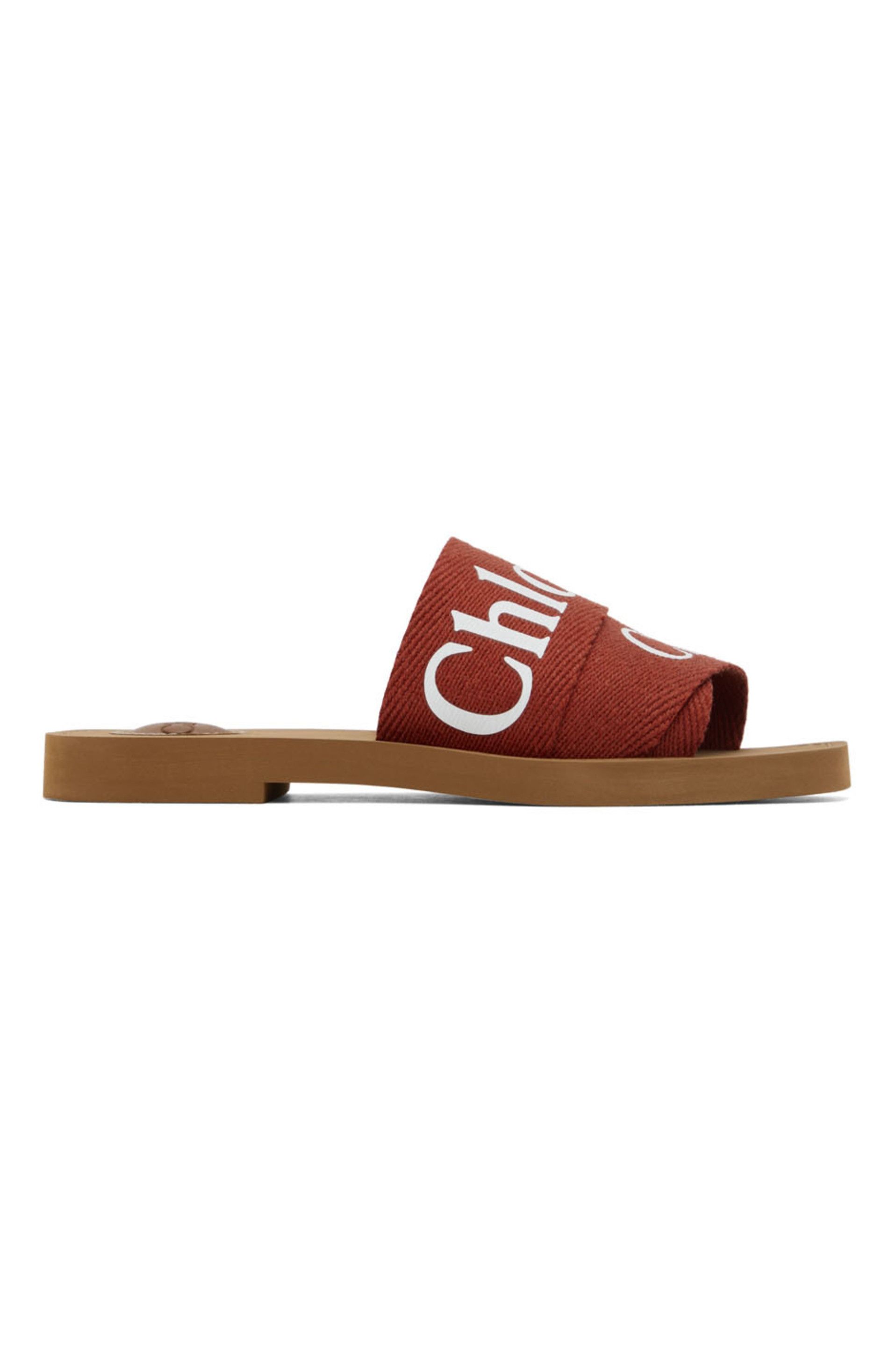 Red Woody Mules | SSENSE