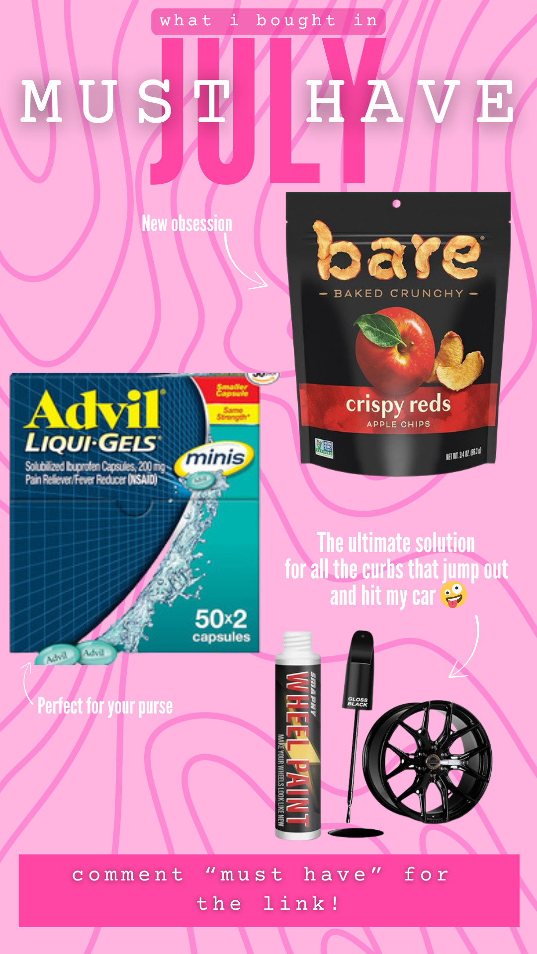 what I bought in July, MUST HAVES EDITION!! 

 #LTKFindsUnder100 #LTKStyleTip