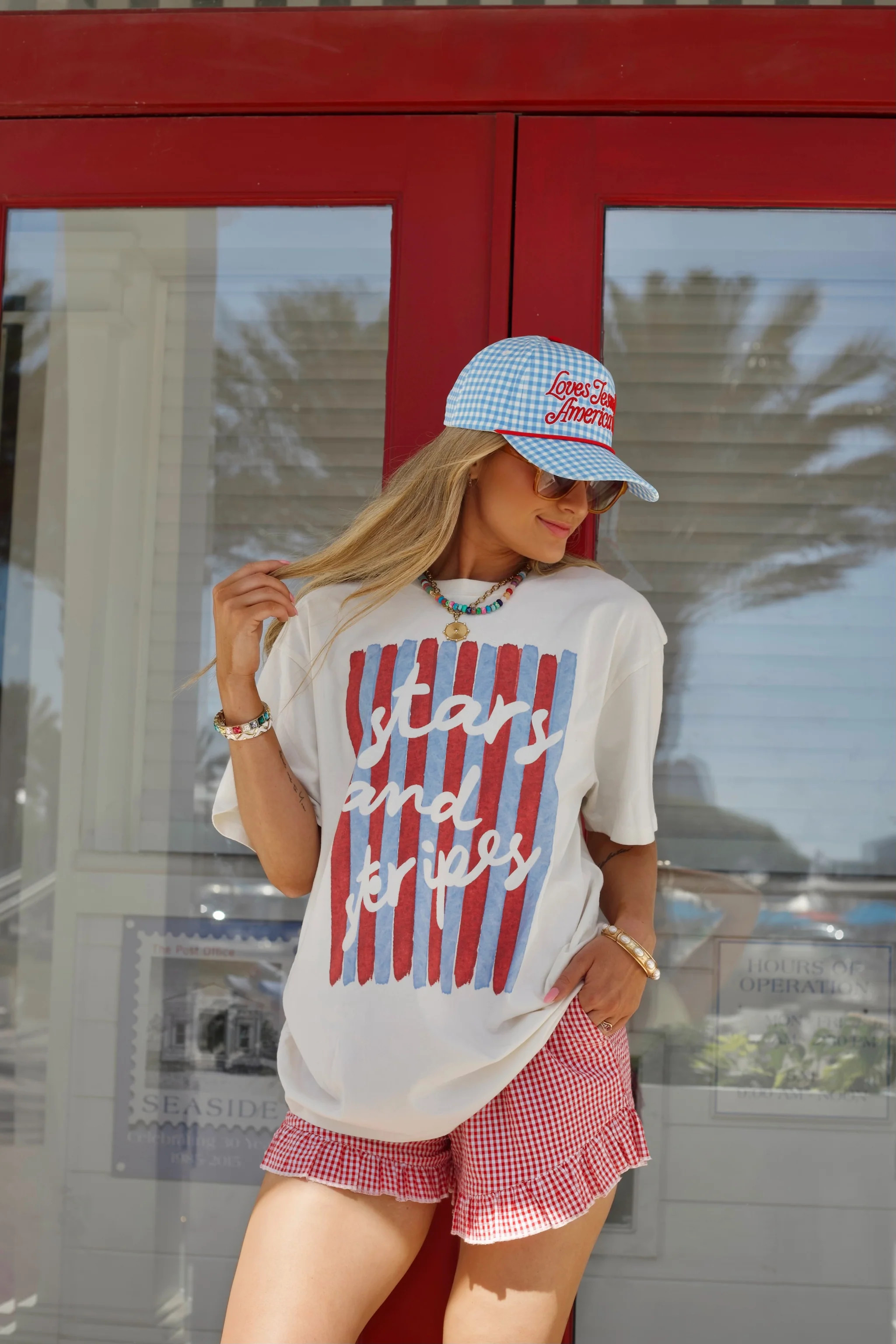 Stars & Stripes Tee-Pre Order | Poppy & Pine