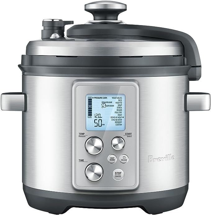 Breville BPR700BSS Fast Slow Pro Multi Function Cooker, Brushed Stainless Steel | Amazon (US)