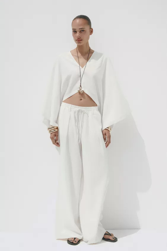 LINEN PANTS | Zara US