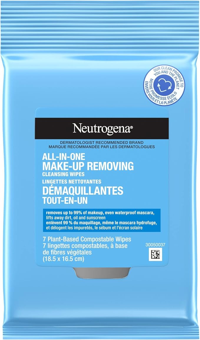 Neutrogena Makeup Remover Cleansing Face Wipes, Alcohol Free Facial Wipes | Amazon (CA)