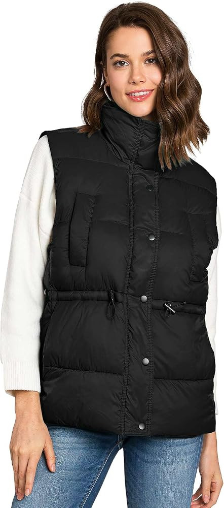 Love Tree Women's Ultra Light Puffer Layering Vest | Amazon (US)