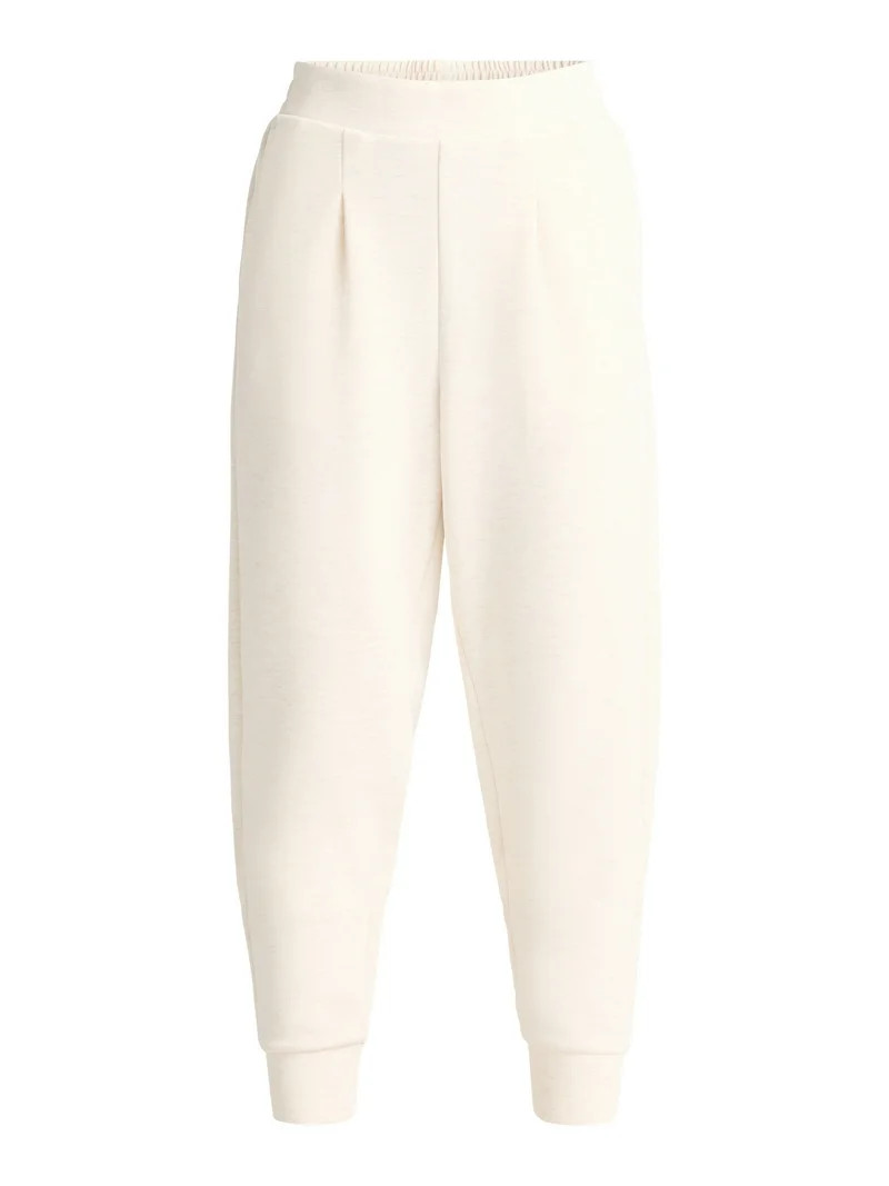 Avia Women's and Women's Plus ScubaKnit Pleat Joggers with Pockets, Size XS-4X | Walmart (US)