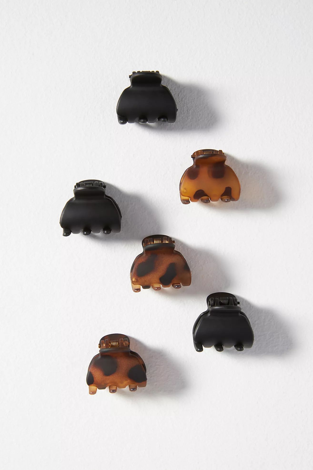 KITSCH Mini Hair Claw Clips, Set of 6 | Anthropologie (US)