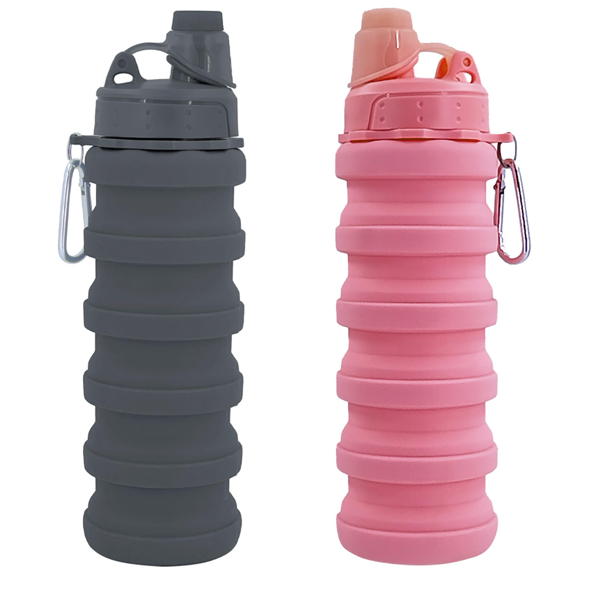 Collapsible Water Bottles Travel water bottle Sports Portable Sport Water Bottle Reusable Water B... | Amazon (US)