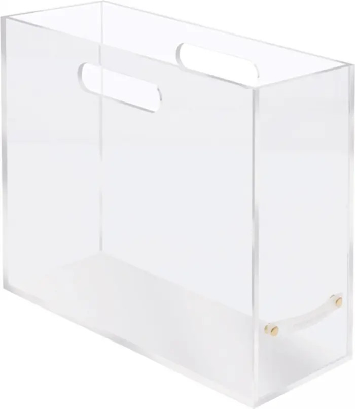 russell + hazel Slim Acrylic File Box | Nordstrom | Nordstrom