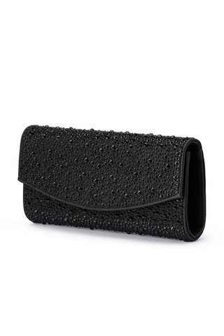 Emma Crystal Clutch in Black | Revolve Clothing (Global)