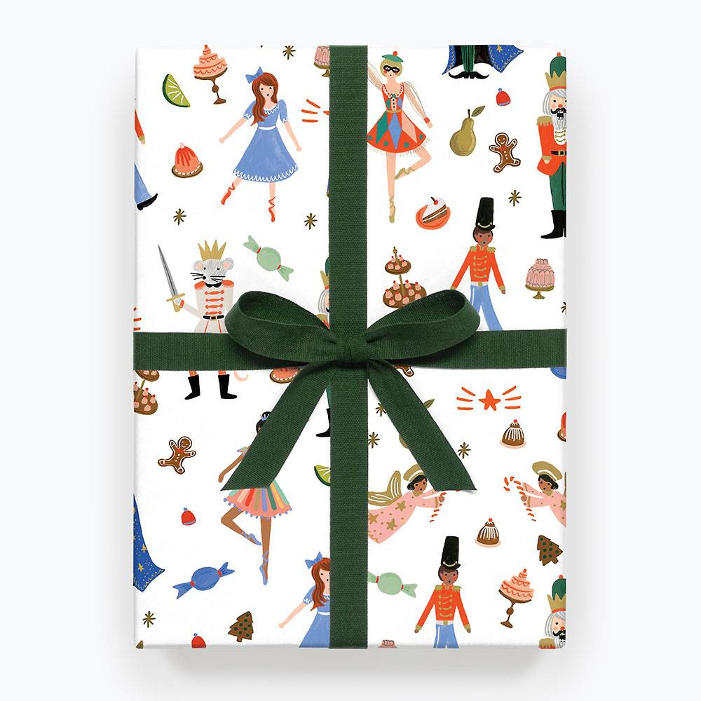 Nutcracker Suite Flat Wrap | Paper Source | Paper Source