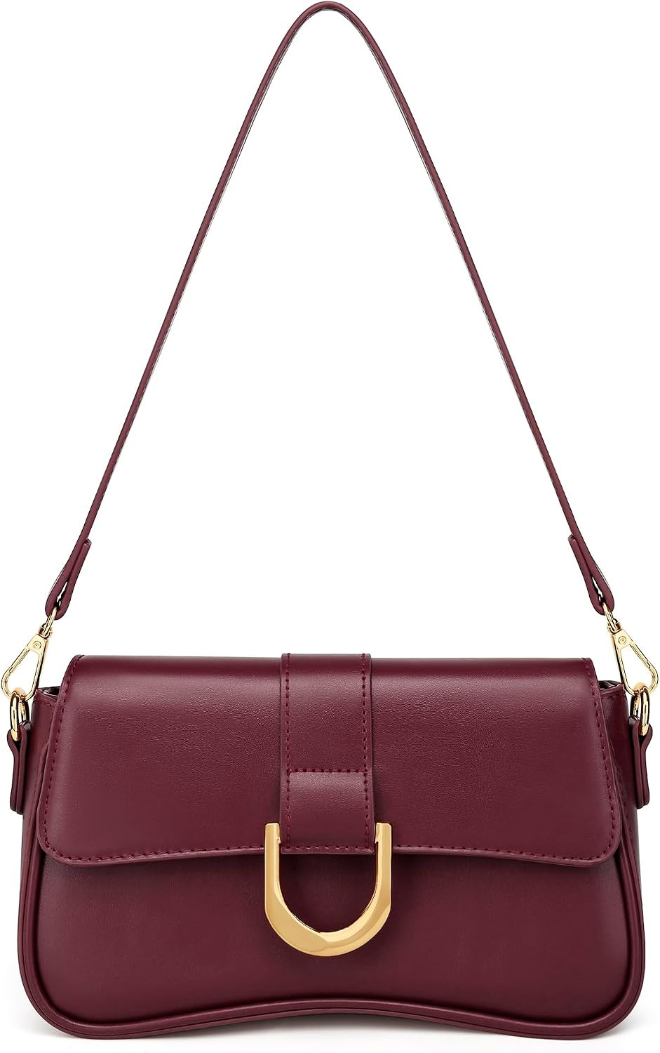 KKXIU Shoulder Bag for Women, Small Handbag Cute Purse Retro Clutch Underarm Hobo Bag | Amazon (US)
