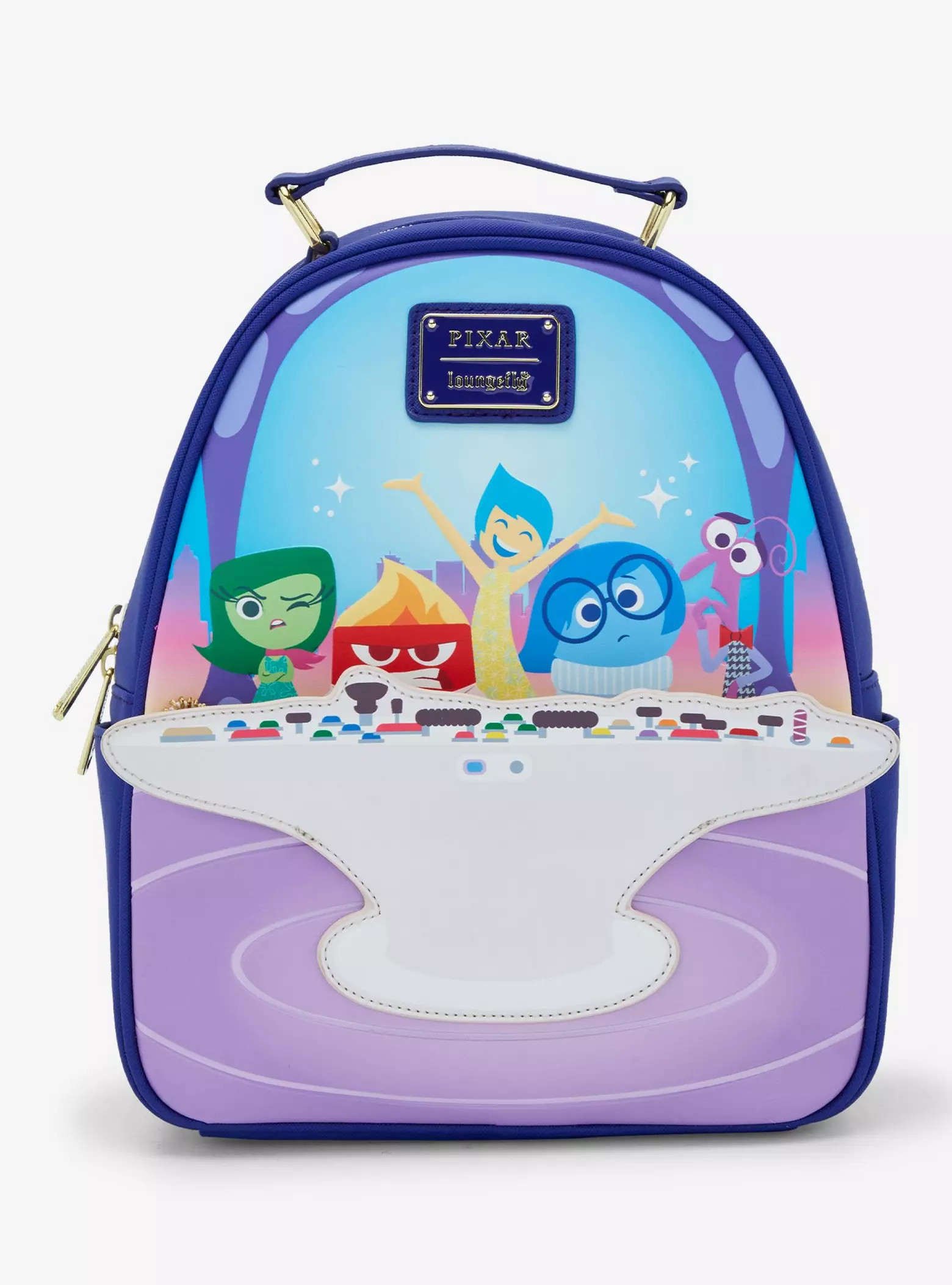 Loungefly Disney Pixar Inside Out Control Panel Mini Backpack | BoxLunch