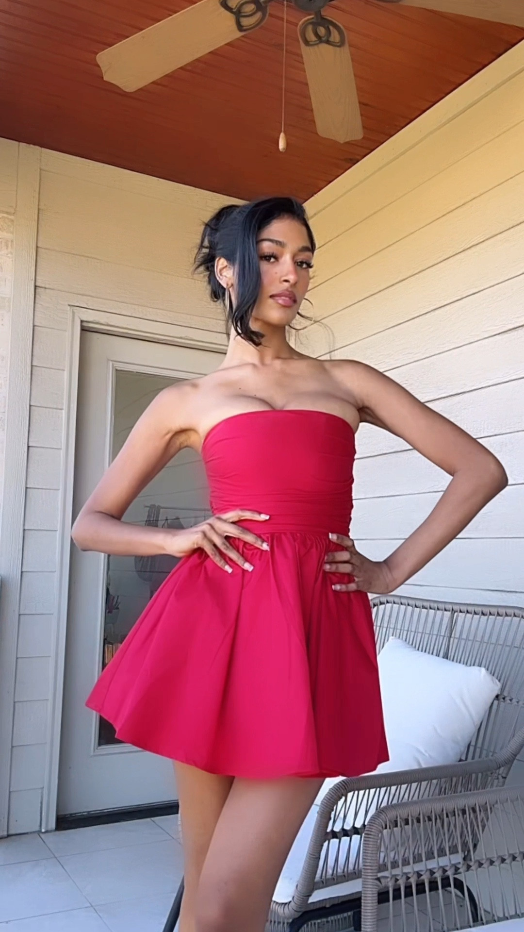 nothing beats a little red dress! I got an XS ❤️

#LTKfindsunder100 #LTKVideo #LTKstyletip