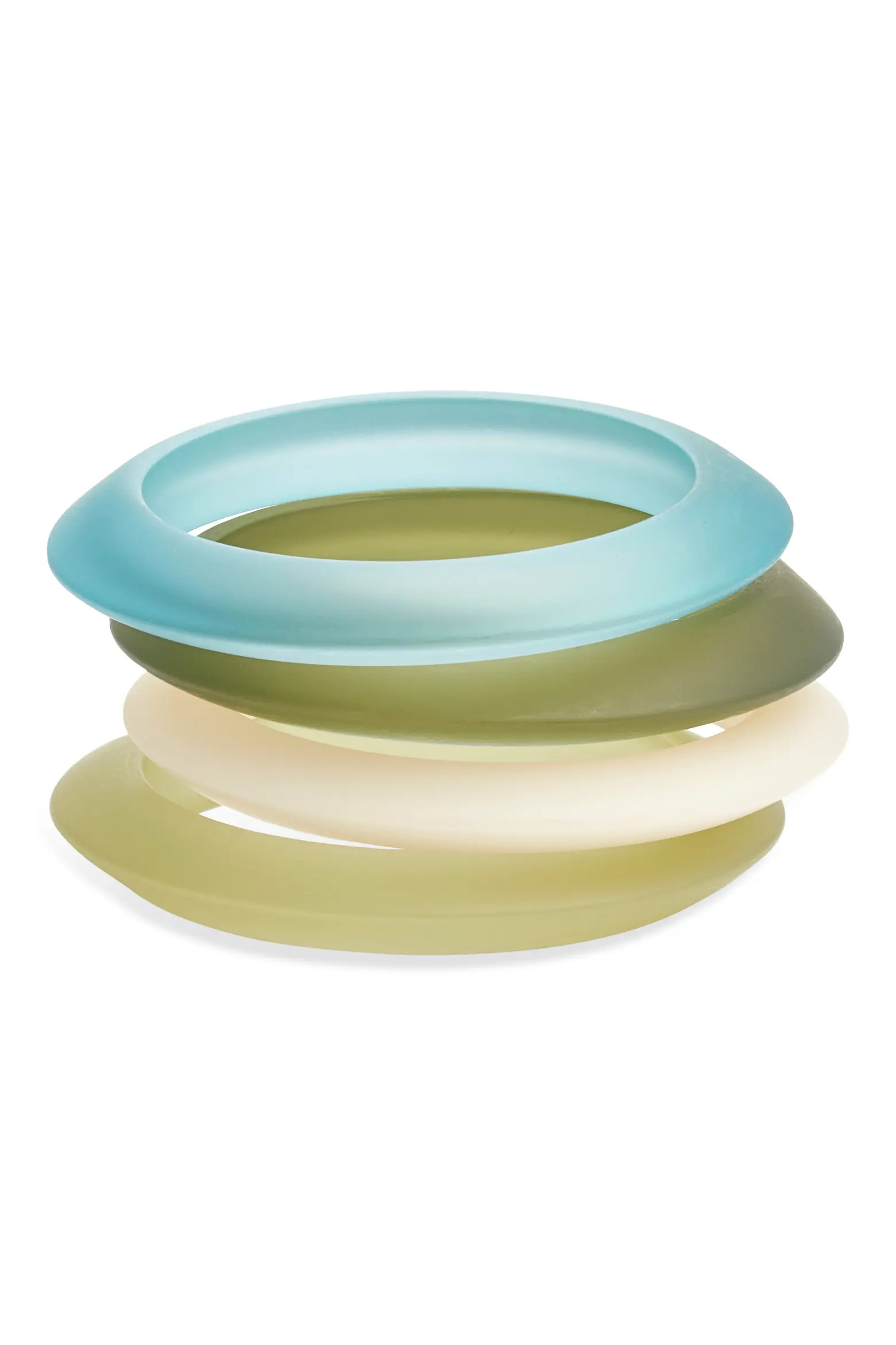 Set of 4 Ombré Resin Bangle Bracelets (Women) | Nordstrom | Nordstrom