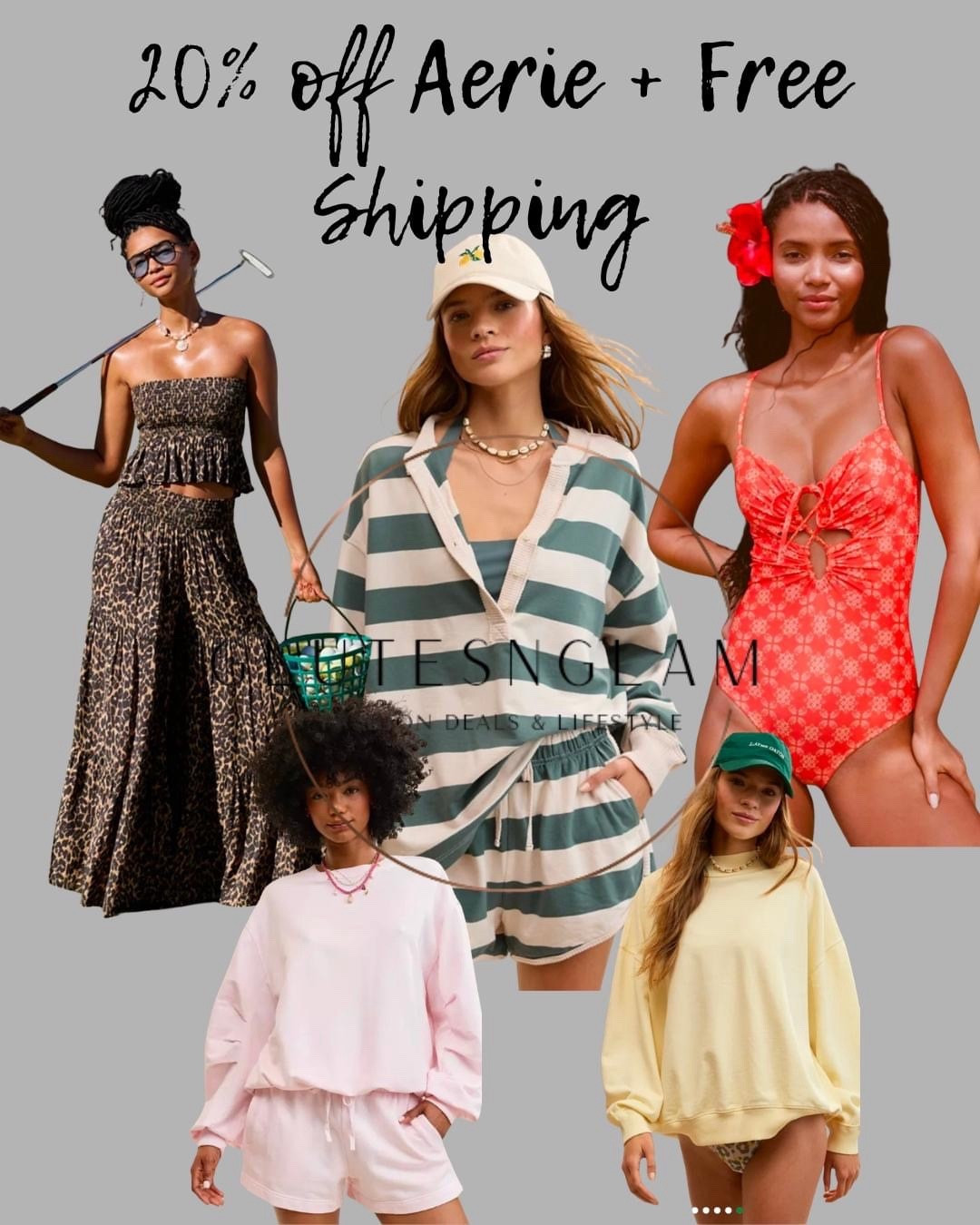 20% off Aerie + free shipping with in app code. LTK sale, Aerie sale, spring finds  

#LTKSeasonal #LTKSaleAlert #LTKxAerie