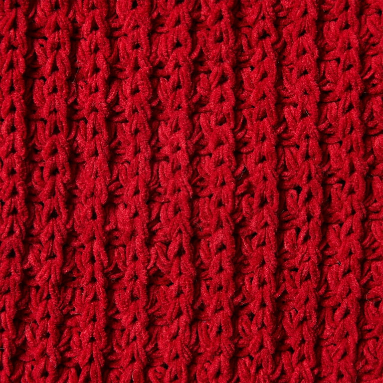 My Texas House Alexa Media Navideña Tipo Waffle de Chenilla Roja 20" x 10" - Walmart.com | Walmart (US)