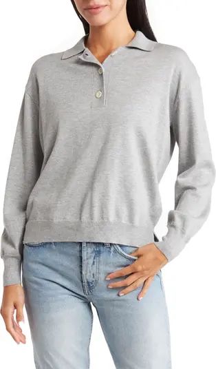 Hester Wool & Cotton Polo Sweater | Nordstrom Rack