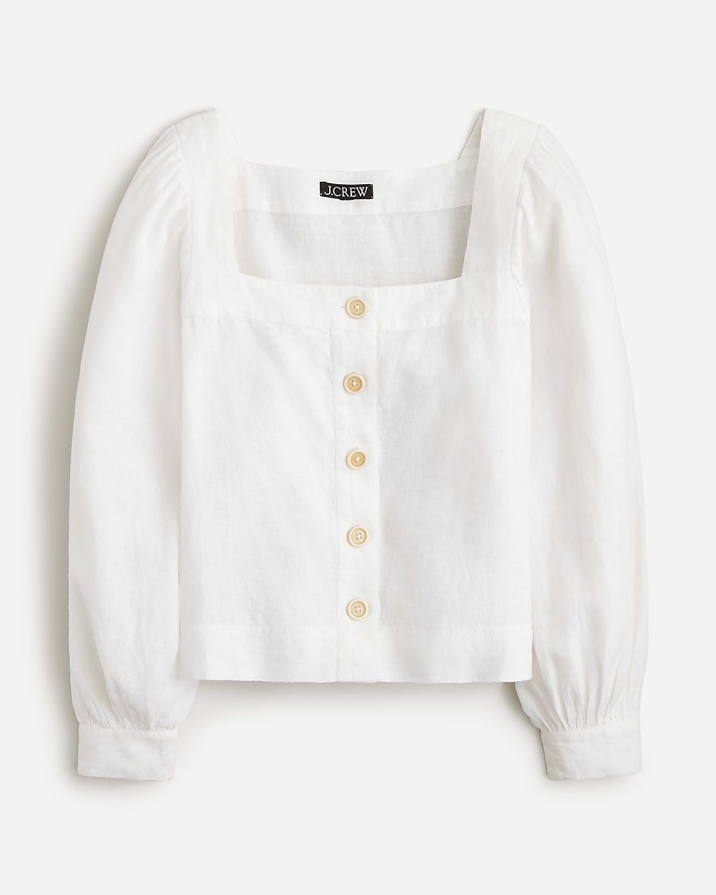 top rated4.2(45 REVIEWS)Squareneck button-up top in linen$62.50-$82.99$98.00Limited time. Price a... | J.Crew US