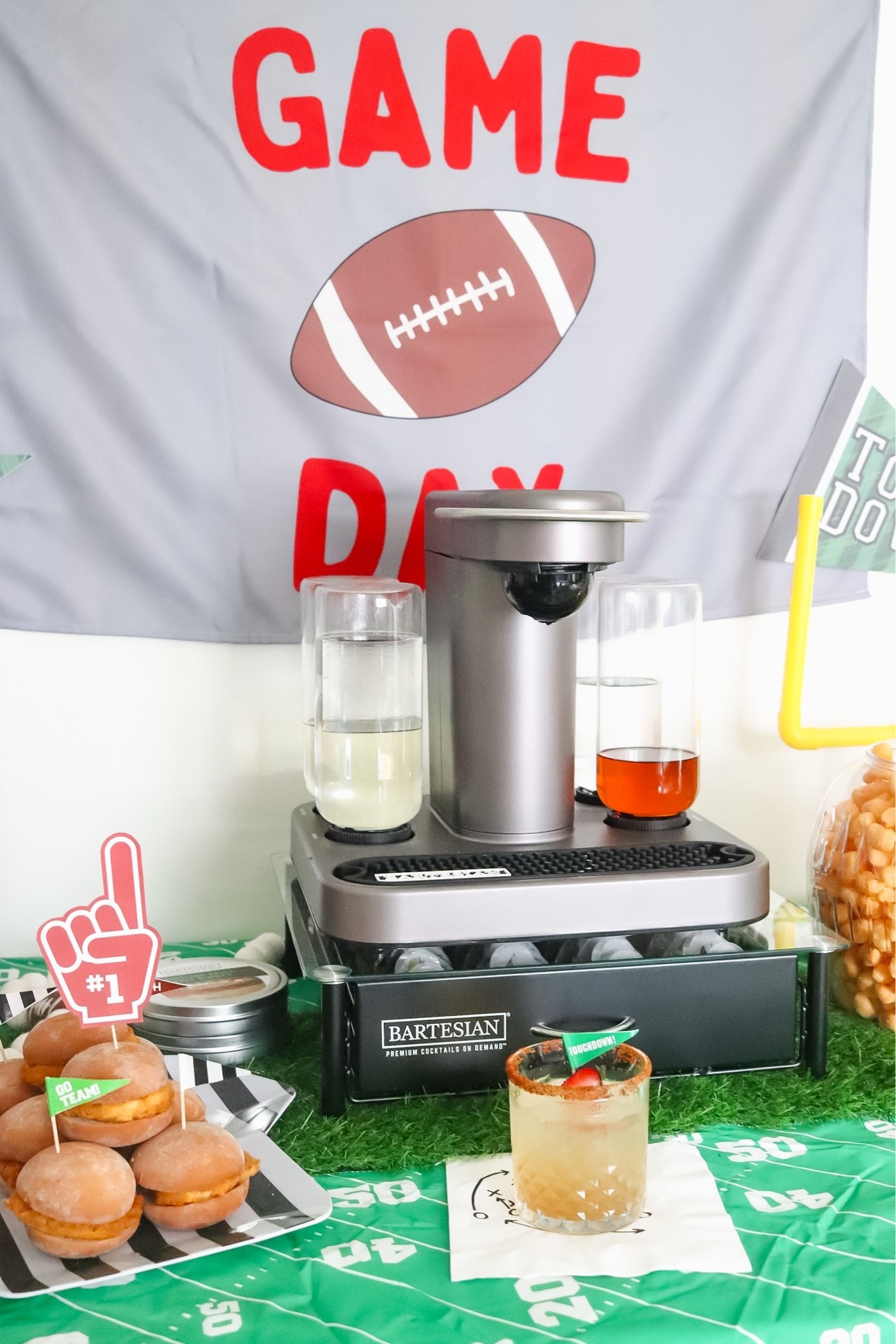 Game Day Entertaining for Football Season

Football party / game day / nfl / ncaa / party host / bartestian / cocktail maker / @Bartesian

#LTKSeasonal