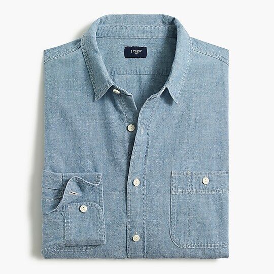 Slim Chambray utility shirt | J.Crew Factory