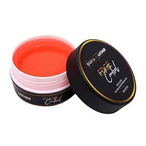 BASK & LATHER Strong Hold Edge Control Gel with Castor Oil, Non-Greasy, Non-Flaking, No White Cas... | Amazon (US)