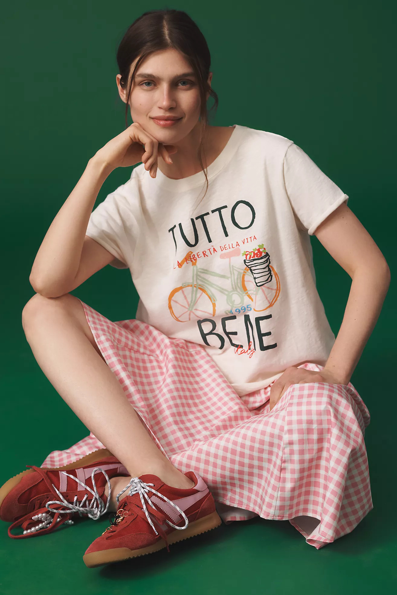 Jordan Nickson Tutto Bene Graphic Tee | Anthropologie (US)