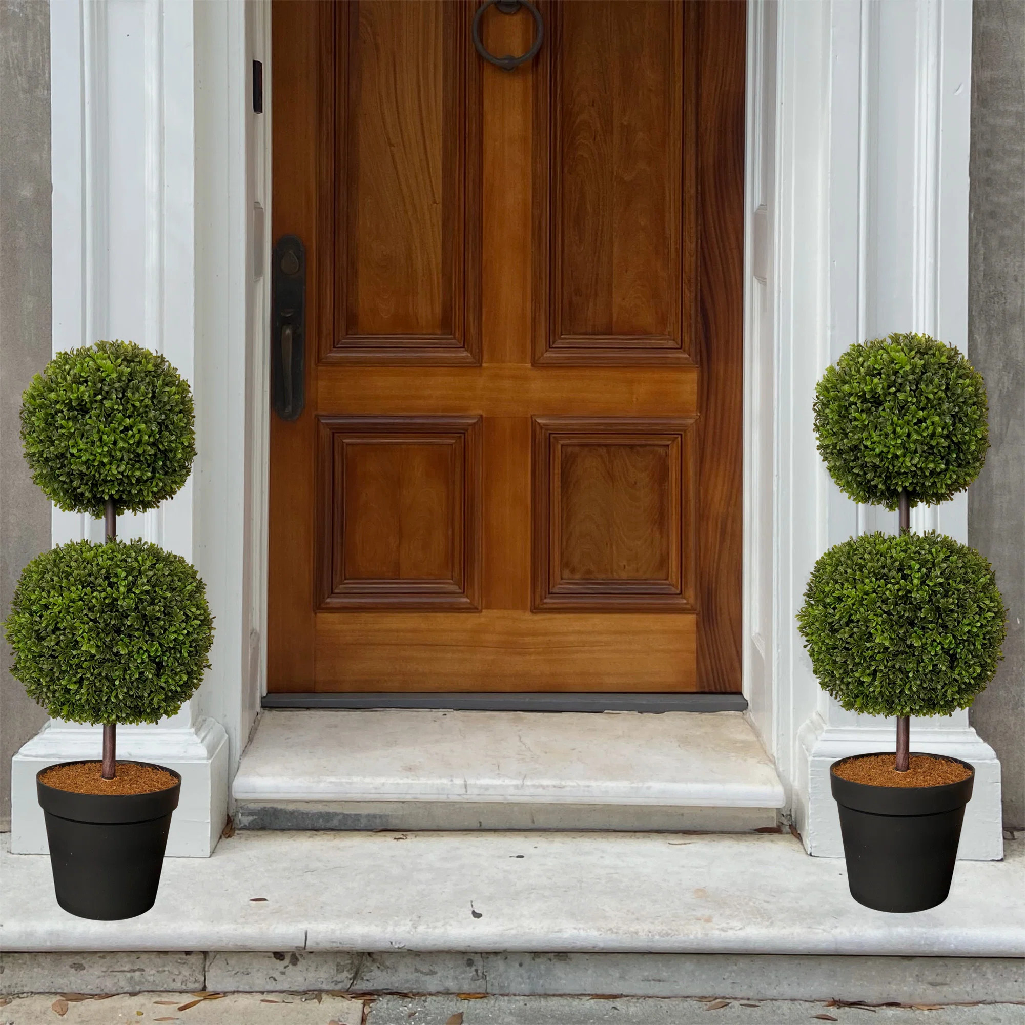 ADJUSTABLE Faux Boxwood Topiary in Pot | Wayfair North America