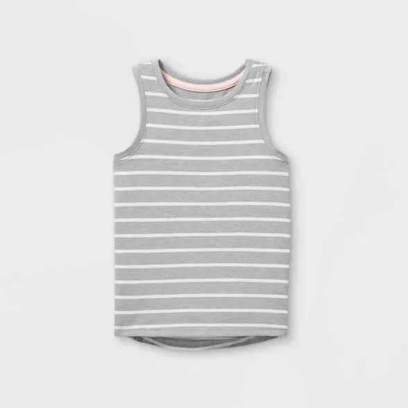 Toddler Girls' Tank Top - Cat & Jack™ Gray | Target