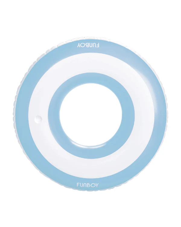 Blue & White Stripe Tube Float | FUNBOY