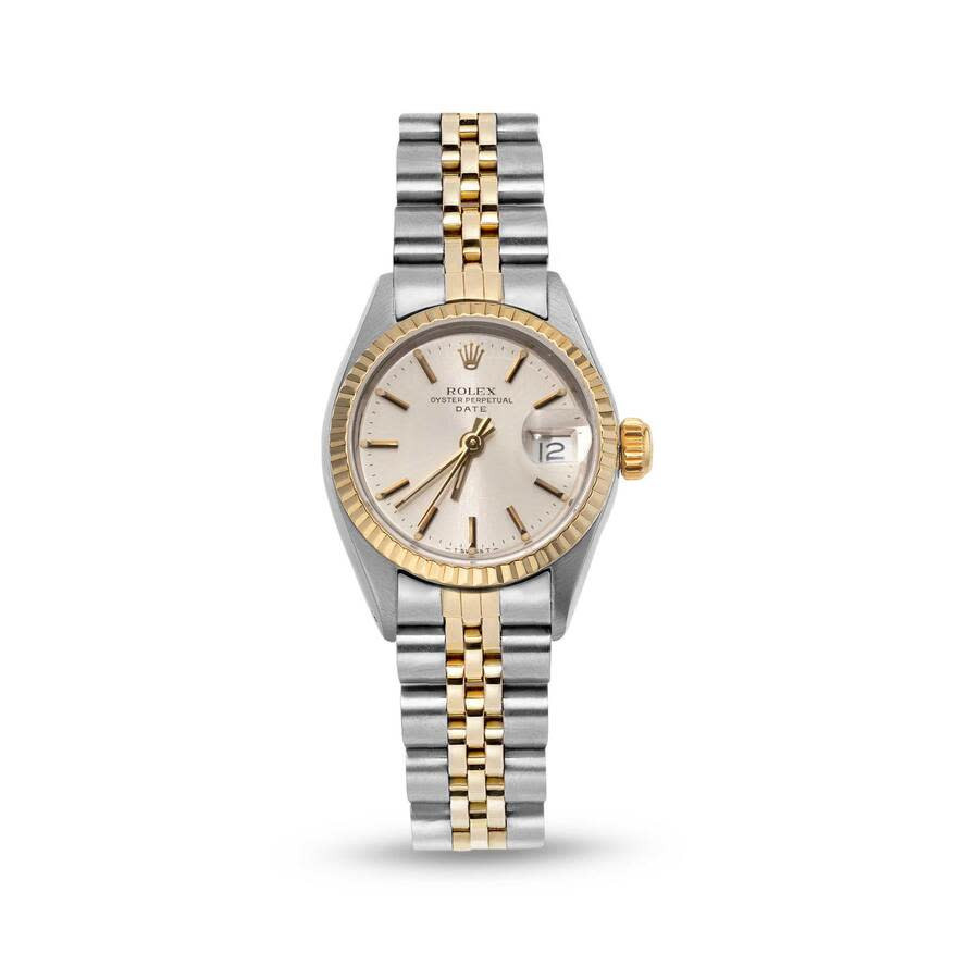 Pre-owned Rolex Date Automatic Chronometer Ladies Watch 69173 | Jomashop.com & JomaDeals.com