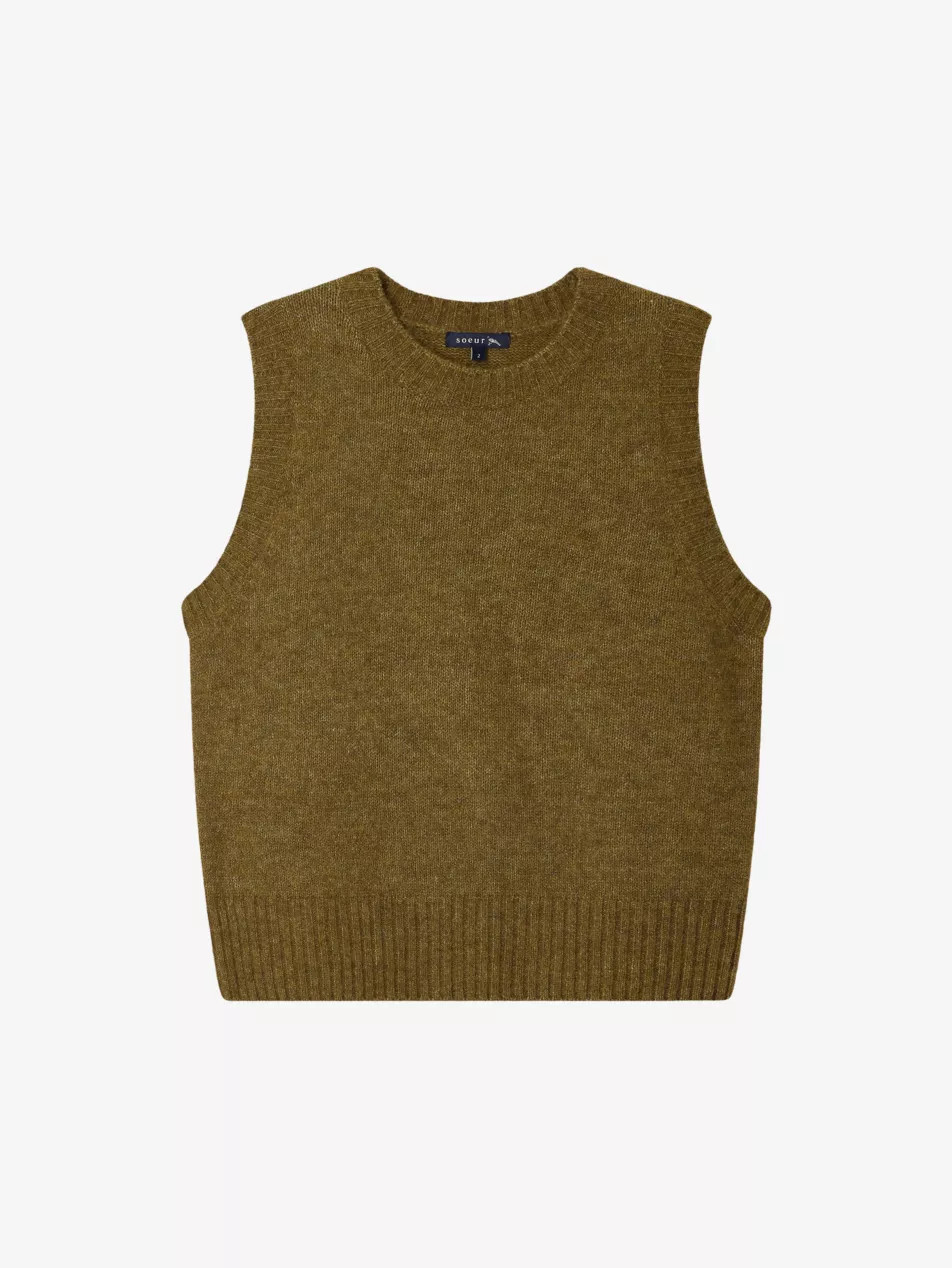 Namaste sleeveless stretch-knit jumper | Selfridges