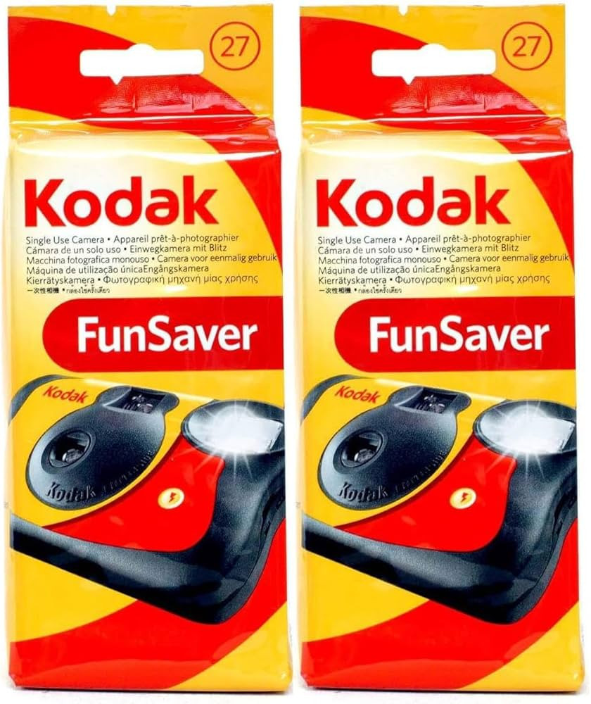 Kodak Funsaver One Time Use Film Camera (2-pack) | Amazon (US)