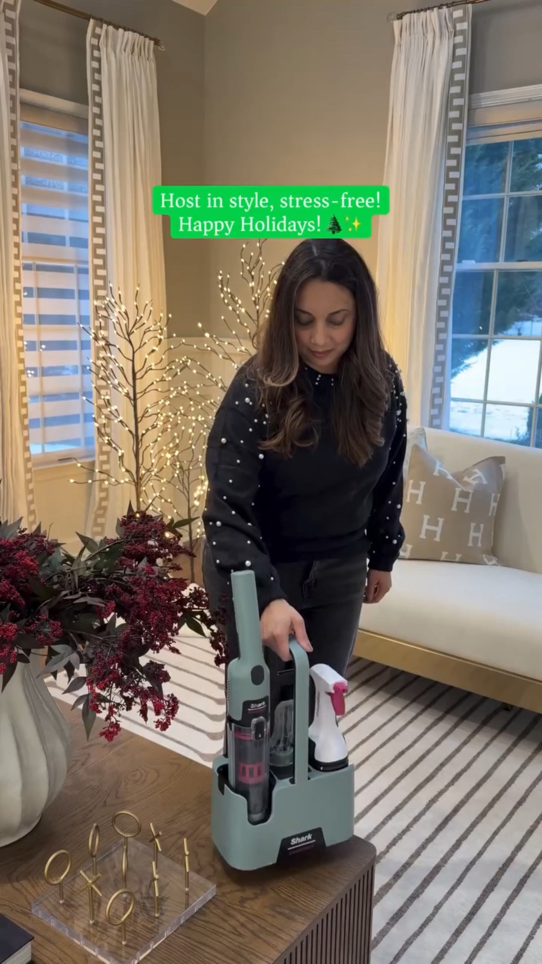 Three reasons why I regret buying white furniture ; especially during the hosting season! There are NONE!🤗Because no stain survives the Shark StainForce! #SharkPartner @sharkhome 

Hosting season is stressful, spills happen and that’s okay. From my dining chairs to my rugs to my sofa… nothing survives the Shark StainForce. Even if the stain is dry and days old , Shark StainForce will do its magic and the stain will disappear. I love its cordless, powerful and very easy to use! #SharkStainForce 

