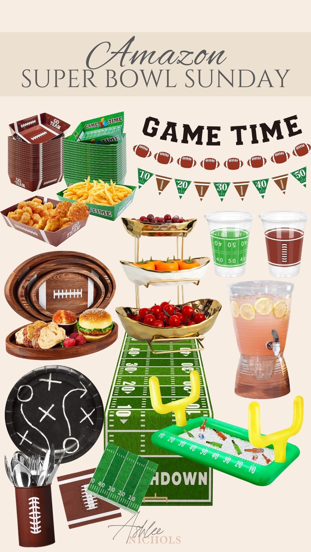 Amazon Super Bowl Sunday hosting!

Party supplies, football party, party decor, hosting

#LTKHome #LTKSeasonal