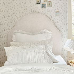 No Nails Chloe Smart™ Wall Mounted Headboard | Pottery Barn Teen