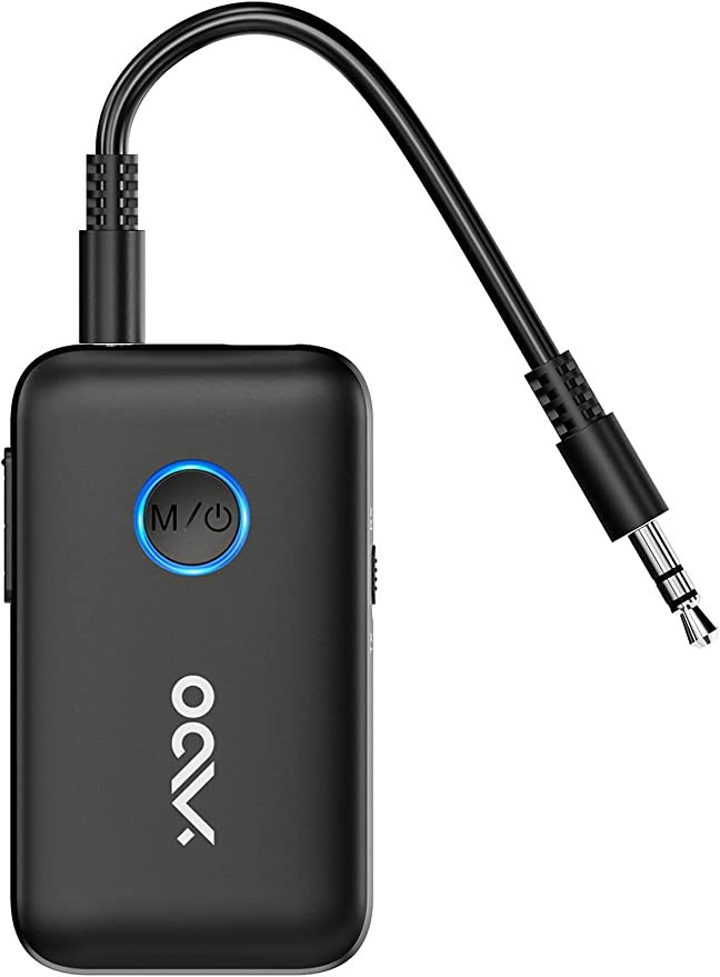 YMOO Bluetooth 5.3 Transmitter Receiver, Low Latency 3.5mm Jack Bluetooth Audio Adapter for Car, ... | Amazon (US)