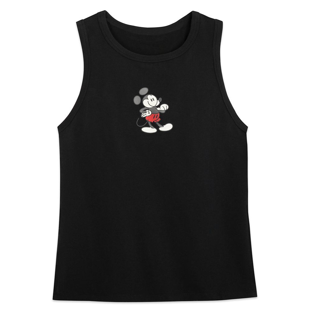 Mickey Mouse Genuine Mousewear Tank Top for Women – Black | Disney Store