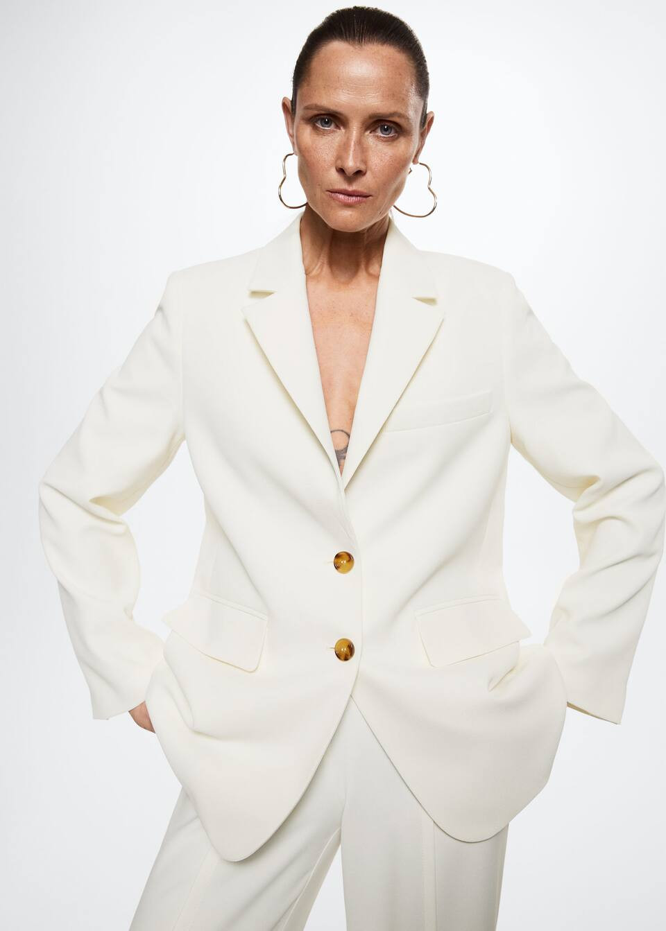 Structured suit blazer | MANGO (US)